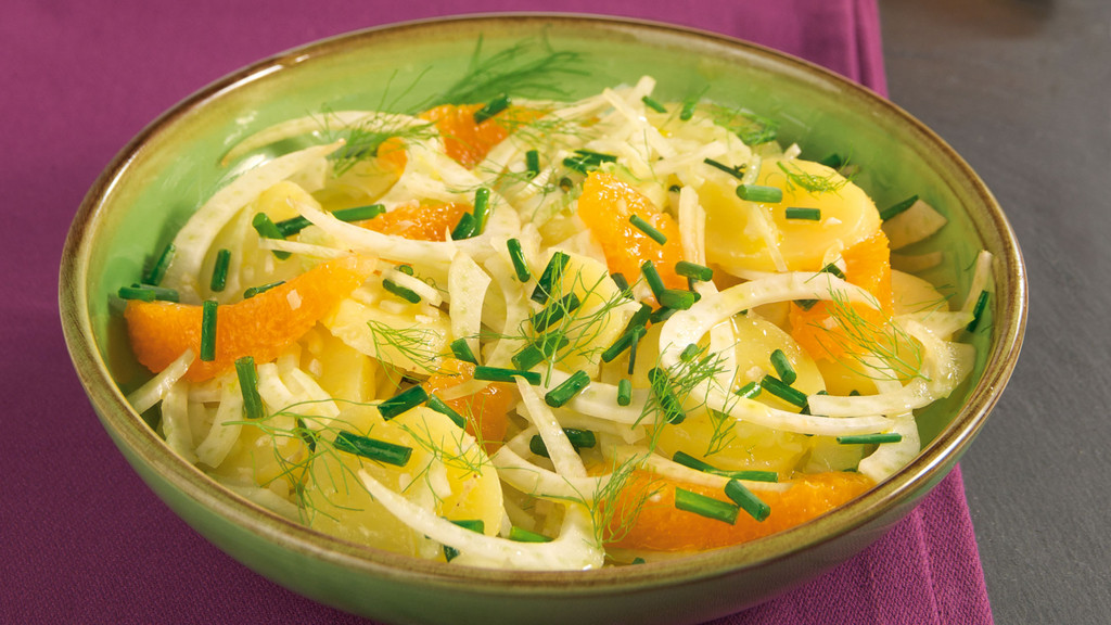 Kartoffel-Fenchel-Salat mit Orangenfilets Rezept | tegut...